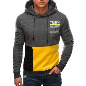 Edoti Men's hoodie B1474