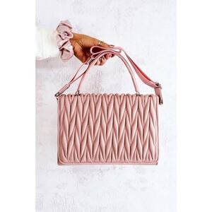 Quilted handbag pink Roselyn