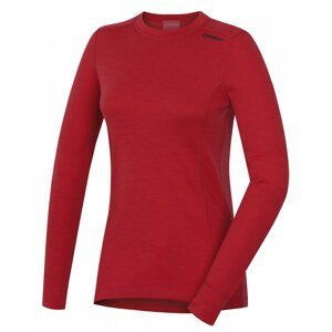 Women's merino sweatshirt Aron L th. burgundy
