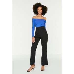 Trendyol Black Button Detailed Trousers