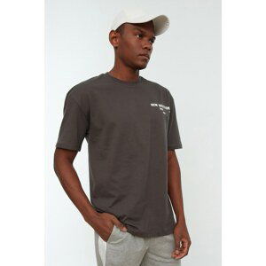 Trendyol T-Shirt - Gray - Relaxed