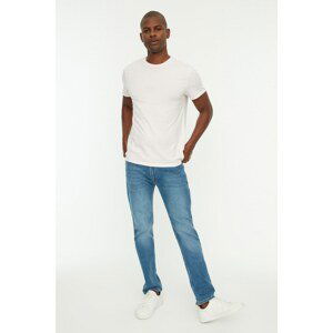 Trendyol Blue Men's Straight Fit Jeans