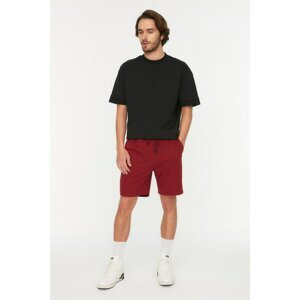 Trendyol Claret Red Men's Slim Fit Basic Shorts & Bermuda
