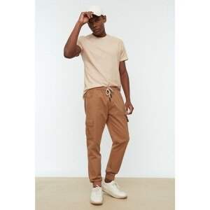 Trendyol Camel Men's Cargo Pocket Jogger Pants