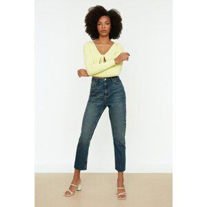 Trendyol Blue High Waist Mom Jeans