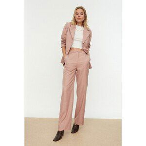 Trendyol Pink Straight Cut Trousers