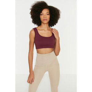 Trendyol Plum Seamless Corded Sports Bra