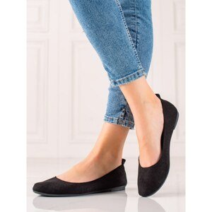 TRENDI COMFORTABLE OPENWORK BALLERINAS