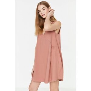 Trendyol Dried Rose Knitted Dress