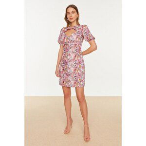 Trendyol Multicolored Cut Out Detailed Dress