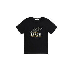 Trendyol Navy Blue Printed Boy Knitted T-Shirt