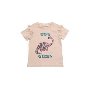 Trendyol Pink Sequin Embroidered Girl Knitted T-Shirt