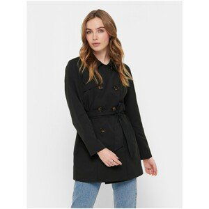 Black Women's Trench coat ONLY Valerie - Women