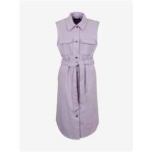 Light Purple Long Vest Pieces Haven - Women