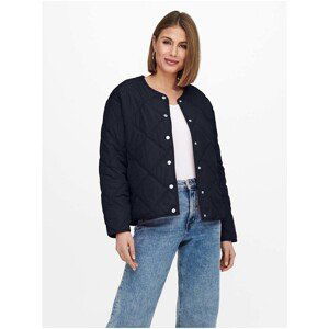 Dark blue Women's Quilted Jacket ONLY Viola - Women