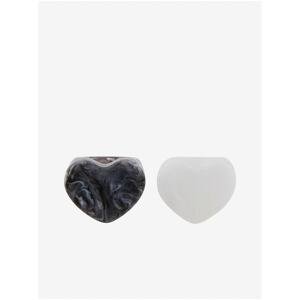 Set of two rings in black and white Pieces Nissy - Women