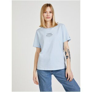 Light Blue Women's T-Shirt Tommy Hilfiger - Women