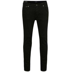 Black Mens Slim Fit Jeans Jack & Jones Liam - Men