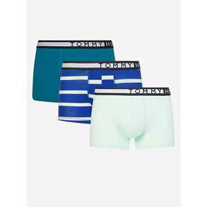 Tommy Hilfiger Set of three men's patterned boxers in kerosene, menthol and blue - Men