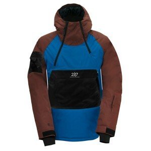 LIDEN ECO Men's light insulated 2L ski jacket (anorak), blue