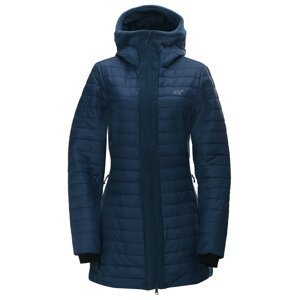 GAMBOL, women's hybrid wool coat - blue