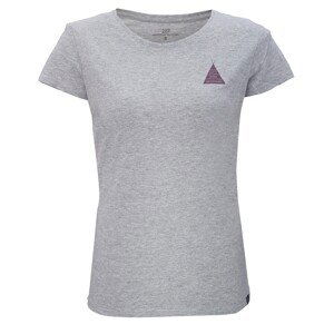 APELVIKEN - ladies short sleeve tee - Grey melange