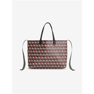 Red-Black Women Patterned Large Handbag Tommy Hilfiger - Women