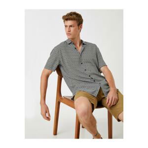 Koton Patterned Short Sleeve Shirt