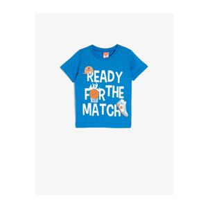 Koton T-Shirt - Navy blue - Regular fit