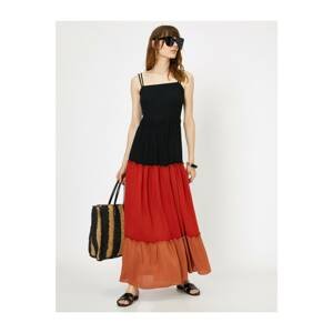 Koton Dress - Multi-color - Ruffle both