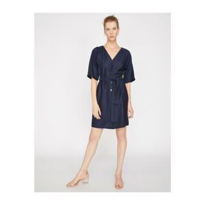 Koton Women's Navy Blue Dress