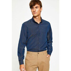 Koton Men's Navy Blue Shirt