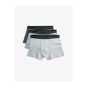 Koton Cotton Men's 3-Piece Boxer Set