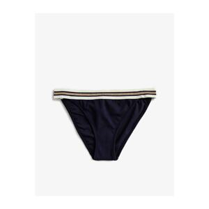 Koton Waist Striped Bikini Bottoms