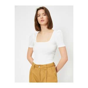Koton Square Collar Slim Fit T-Shirt