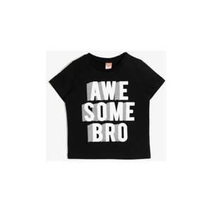 Koton Black Baby Boy T-Shirt