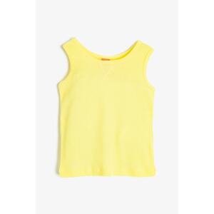 Koton Baby Girl Yellow Singlet