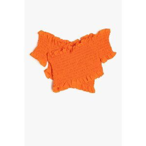 Koton Orange Girl's Blouse