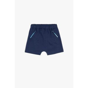 Koton Shorts - Navy blue - Normal Waist