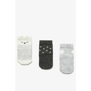 Koton Baby Girl Gray Socks