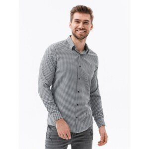 Ombre Clothing Men's shirt with long sleeves K622