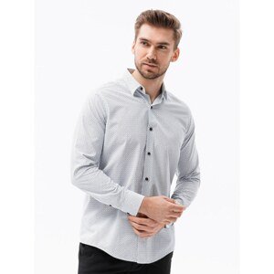 Ombre Clothing Men's shirt with long sleeves K607