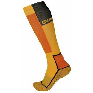 Socks HUSKY Snow-ski yellow/black