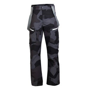 NYHEM - ECO Men's light thermal ski pants - Black camo