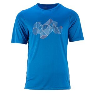 GTS 211811 M - Men's functional t-shirt with print - Blue