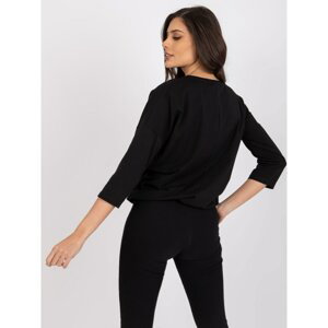 Black women's blouse for every day Claudia