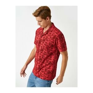 Koton Polo T-shirt - Red - Regular