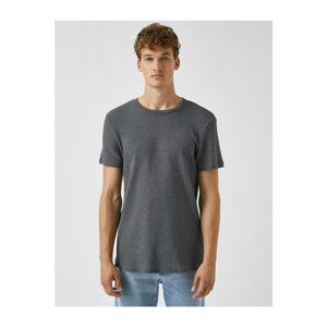 Koton Textured T-Shirt