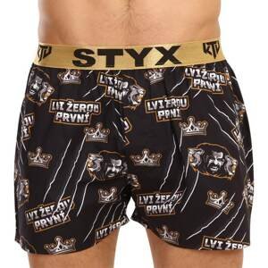 Men's shorts Styx art / KTV sports rubber - gold rubber - limited edition (BTZ960)