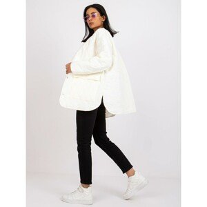 Rue Paris Callie Ladies Neck Jacket - White